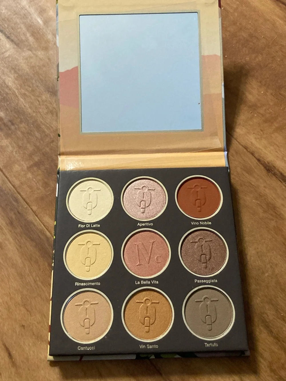 NOMAD Tuscany Intense Eyeshadow Palette - 9 shades - NEVER USED/SWATCHED - Picture 3 of 9